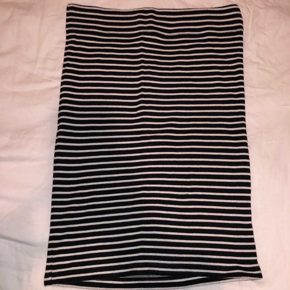 Madewell stripped pencil skirt size S